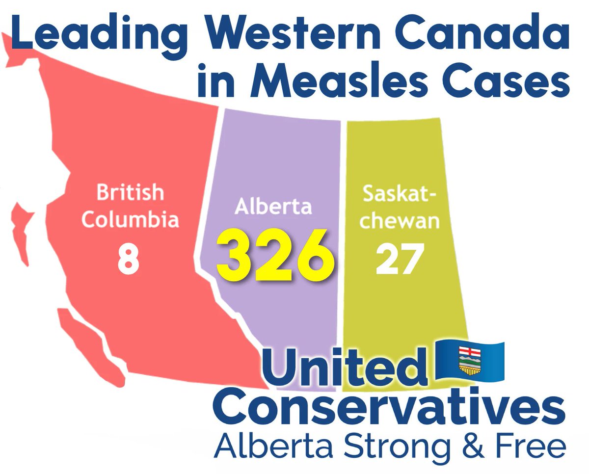 Exciting!

Alberta leads again! Because my UCP is united against science, healthcare, and vaccines, we're letting you and your children suffer and die from an entirely preventable illness.

Read:
cbc.ca/news/canada/ca…
#abpoli #ableg #abhealth #UCPCorruption #UCPPublicInquiryNOW