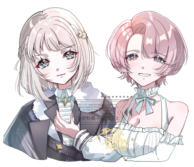 #葛城リーリヤ #有村麻央 #学マス 王子様とお姫様