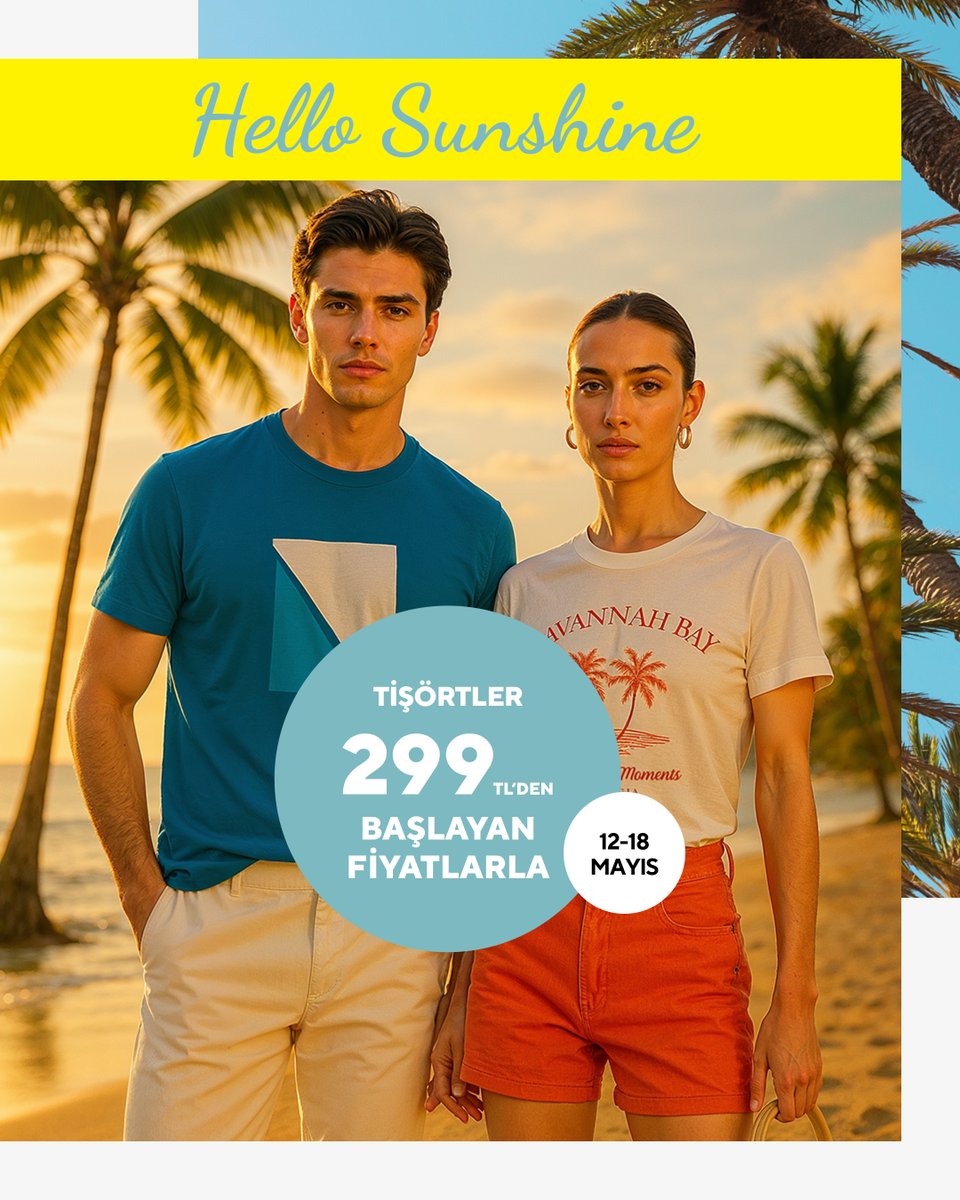 Merhaba güneş, merhaba yepyeni tişörtler ☀️
Aramızda kalsın sadece Boyner Online’a özel 😉

bit.ly/4mcW2Ck