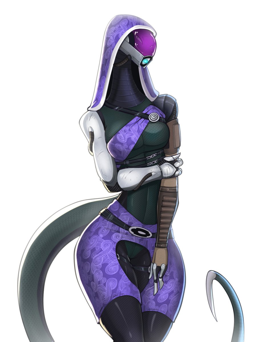 #Mass_effect #Tali #Lizard   

Snek Tali
mod me1