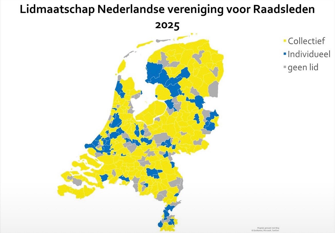 We willen op naar de 7000 leden! Help jij als lid mee onze vereniging te laten groeien? Werf een lid en ontvang het boek ‘Sterke Raad’. Lees meer: 
raadsleden.nl/actueel/nieuws…