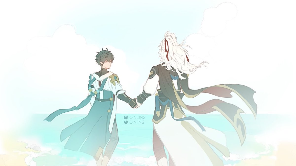 qinIing's tweet image. #jinghengweek2025 

day 2: beach date