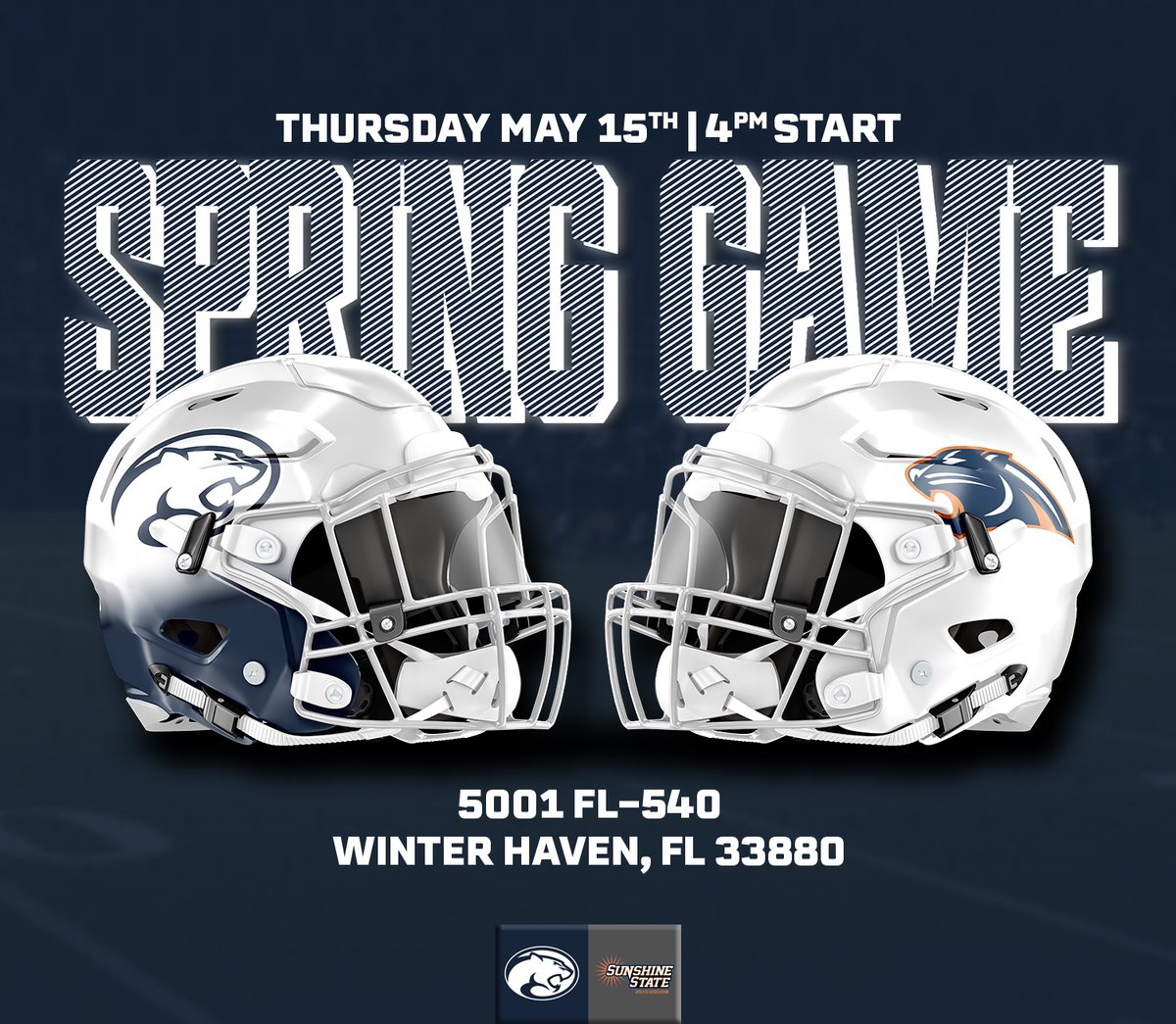 MIC FOOTBALL (@micfootball) on Twitter photo 🚨 Spring Game
🗓️ Thursday May 15th
🕓 4pm
🆚 Bradenton Christian Panthers
📍 5001 FL-540 West, Winter Haven FL
#fff <a href="/MICathletics/">MIC Athletics</a> <a href="/SSAAFootball/">SSAA Football</a> <a href="/SSAAAthletics/">SSAA Athletics</a> <a href="/BCSPanthers/">Bradenton Christian</a> <a href="/SportsBrevard/">BrevardSportsNetwork</a> <a href="/PrepRedzoneFL/">Prep Redzone Florida</a> <a href="/CenFLAPreps/">Central Florida Preps</a> <a href="/FlaHSFootball/">FloridaHSFootball.com</a> 🚨 Spring Game
🗓️ Thursday May 15th
🕓 4pm
🆚 Bradenton Christian Panthers
📍 5001 FL-540 West, Winter Haven FL
#fff <a href="/MICathletics/">MIC Athletics</a> <a href="/SSAAFootball/">SSAA Football</a> <a href="/SSAAAthletics/">SSAA Athletics</a> <a href="/BCSPanthers/">Bradenton Christian</a> <a href="/SportsBrevard/">BrevardSportsNetwork</a> <a href="/PrepRedzoneFL/">Prep Redzone Florida</a> <a href="/CenFLAPreps/">Central Florida Preps</a> <a href="/FlaHSFootball/">FloridaHSFootball.com</a>