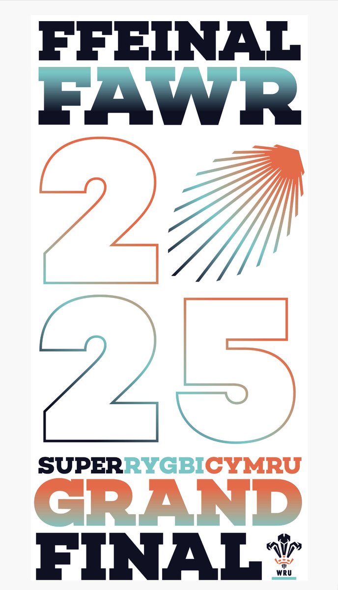 Super Rygbi Cymru (@superrygbicymru) on Twitter photo It’s been worth the wait 💥
The first Super Rygbi Cymru final will be held this Sunday between <a href="/evrfc/">Ebbw Vale Rugby</a> and <a href="/NewportRFC/">Newport RFC 1️⃣5️⃣0️⃣</a> at CiNER Glass Stadium, KO 1430, live on S4C 📺 It’s been worth the wait 💥
The first Super Rygbi Cymru final will be held this Sunday between <a href="/evrfc/">Ebbw Vale Rugby</a> and <a href="/NewportRFC/">Newport RFC 1️⃣5️⃣0️⃣</a> at CiNER Glass Stadium, KO 1430, live on S4C 📺