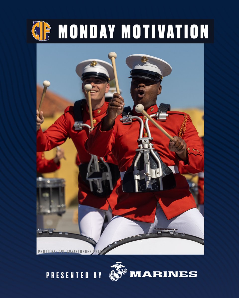 CIFSS's tweet image. It’s #MondayMotivation presented by @USMarineCorps 

“If you train hard, you’ll not only be hard, you’ll be hard to beat.” - Hershel Walker

Learn more about the Marines NROTC scholarships: Marines.com/Brave