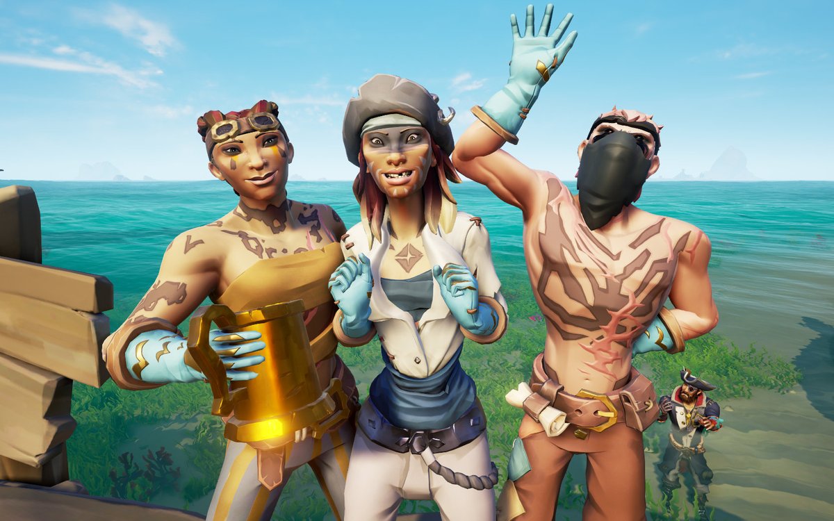 Pipsuwu's tweet image. Good luck this time around, everyone! 🧤

#SeaOfThieves #StyleOfThieves