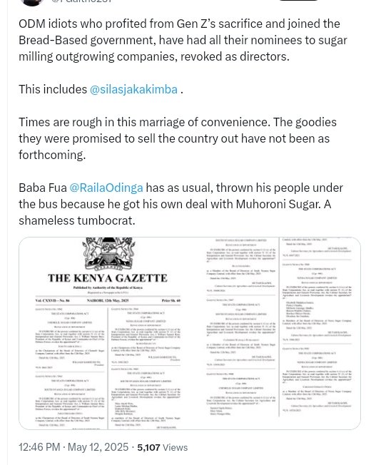 Asweetpoison1's tweet image. Old-school Luoists (OSLs) don&apos;t quite realise how important &quot;tribal&quot; job appointments are to some other folk. Hence they/non-Luos gloat, like he👇🏿

It&apos;s often such folk that egg-on #OSLs to fight for all Kenya, rather than their tribe first. But with no chance for reciprocity 🤷🏿‍♂️