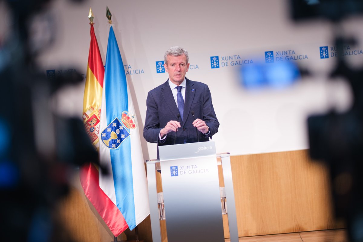 Xunta de Galicia (@xunta) on Twitter photo ✈️ <a href="/AlfonsoRuedaGal/">Alfonso Rueda</a> anuncia que a primeira estratexia galega de Aeroespazo, Seguridade e Defensa mobilizará 900 M€
➡️ Isto permitirá o impulso e a creación de máis dun cento de novas empresas do sector
ℹ️ xunta.gal/notas-de-prens… ✈️ <a href="/AlfonsoRuedaGal/">Alfonso Rueda</a> anuncia que a primeira estratexia galega de Aeroespazo, Seguridade e Defensa mobilizará 900 M€
➡️ Isto permitirá o impulso e a creación de máis dun cento de novas empresas do sector
ℹ️ xunta.gal/notas-de-prens…