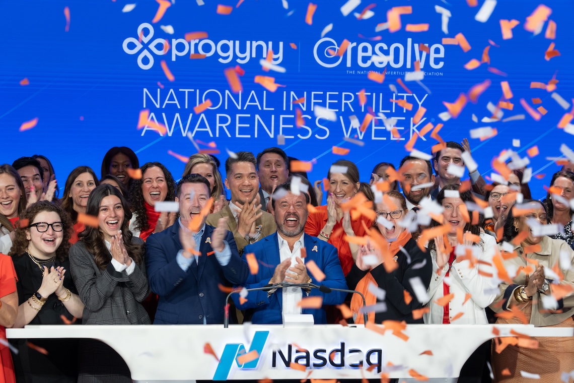 Last month, HRT joined <a href="/Progyny/">Progyny</a> at the <a href="/Nasdaq/">Nasdaq</a> Opening Bell to mark #NIAW. 👏 We recently expanded our Progyny partnership, offering inclusive fertility and family planning support to more HRTers across the globe.

📸: Courtesy of Nasdaq, Inc./ Vanja Savic