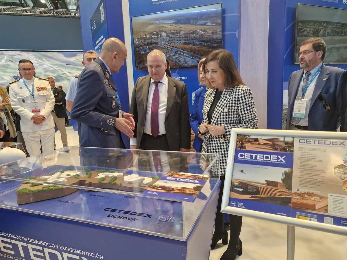 INTA (@intaespana) on Twitter photo El @intaesp ha comenzado hoy su participación en la #Feria #Internacional de #Defensa y #Seguridad (<a href="/FEINDEF_/">FEINDEF</a> 25), que se celebra los días 12, 13 y 14 de mayo en el recinto ferial <a href="/IFEMA/">IFEMA MADRID</a>.
Más información👇
inta.es/INTA/es/comuni…
<a href="/Defensagob/">Ministerio Defensa</a> <a href="/minturgob/">Ministerio de Industria y Turismo</a> #secretariaestadodefensa El @intaesp ha comenzado hoy su participación en la #Feria #Internacional de #Defensa y #Seguridad (<a href="/FEINDEF_/">FEINDEF</a> 25), que se celebra los días 12, 13 y 14 de mayo en el recinto ferial <a href="/IFEMA/">IFEMA MADRID</a>.
Más información👇
inta.es/INTA/es/comuni…
<a href="/Defensagob/">Ministerio Defensa</a> <a href="/minturgob/">Ministerio de Industria y Turismo</a> #secretariaestadodefensa