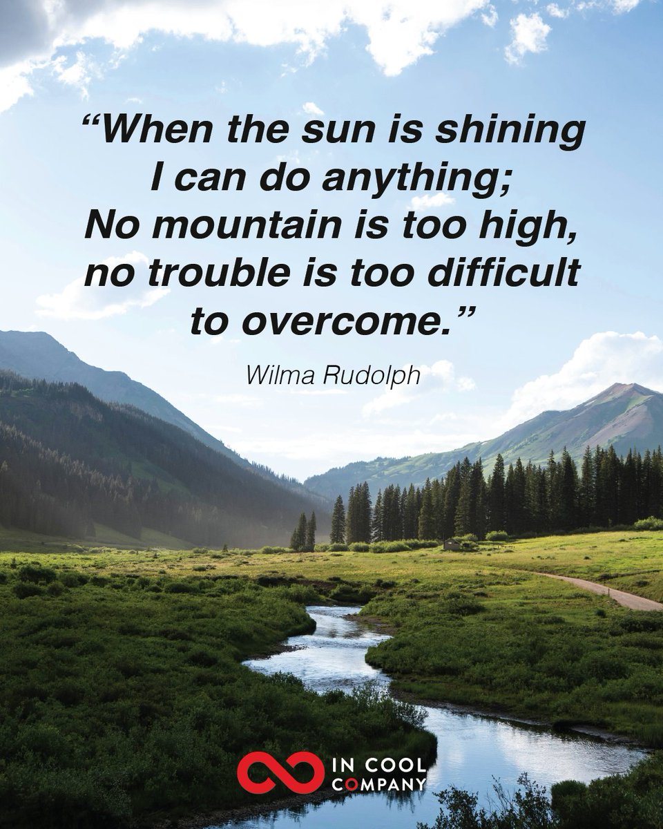 This quote seems very apt at the moment! It's a perfect week to overcome anything.

What are your challenges this week?