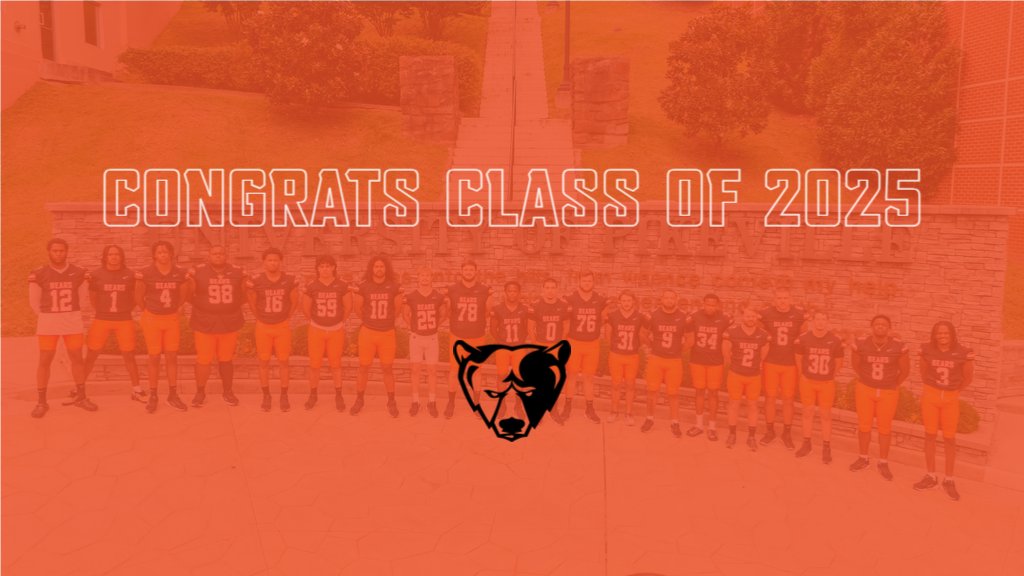 We appreciate our seniors for the incredible legacy they have left on our program! Great men and future leaders in our world. Forever and always GO BEARS🐻