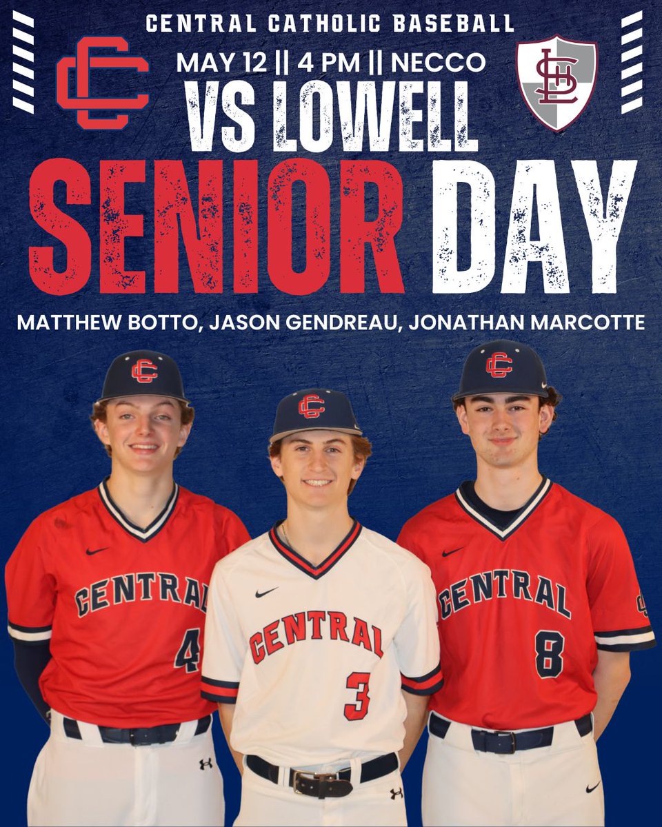 Senior Day for <a href="/CCRaider_Basbll/">CCHS Raider Baseball</a> #wearecentral