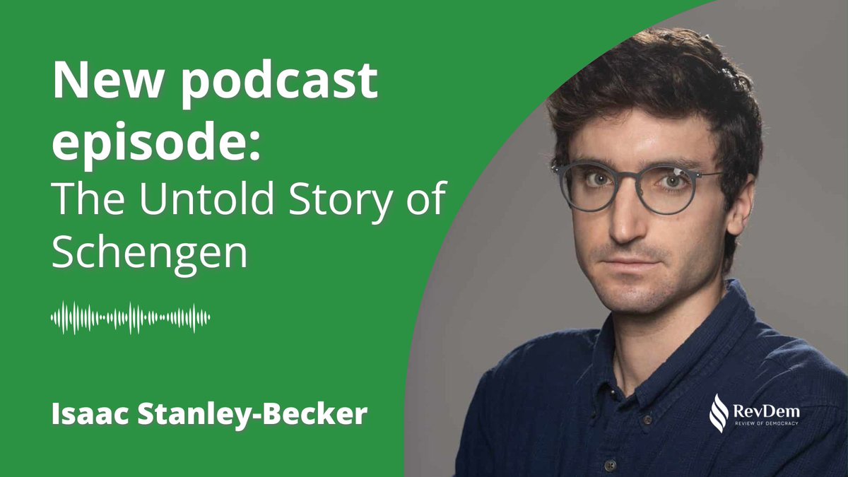 Review of Democracy (@revdem2020) on Twitter photo 🎙️ In our new podcast, investigative journalist and historian <a href="/isaacstanbecker/">Isaac Stanley-Becker</a> discusses the little-known origins of the #Schengen Agreement—long celebrated as a cornerstone of European integration and free movement. 🇪🇺🛃
🎧 Listen to it now:
👉 tinyurl.com/3h3eamhw 🎙️ In our new podcast, investigative journalist and historian <a href="/isaacstanbecker/">Isaac Stanley-Becker</a> discusses the little-known origins of the #Schengen Agreement—long celebrated as a cornerstone of European integration and free movement. 🇪🇺🛃
🎧 Listen to it now:
👉 tinyurl.com/3h3eamhw