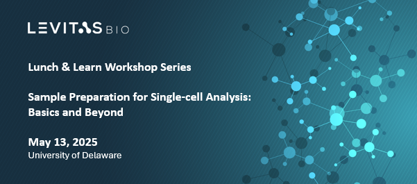 levitasbio's tweet photo. University of Delaware: Advance your single-cell research and discover essential sample prep strategies at our upcoming workshop.
📅 May 13, 2025 | 🕛 12:00 PM – 2:00 PM

Sign Up Today at https://t.co/bnl81X4luG https://t.co/ae4uc4GxHl