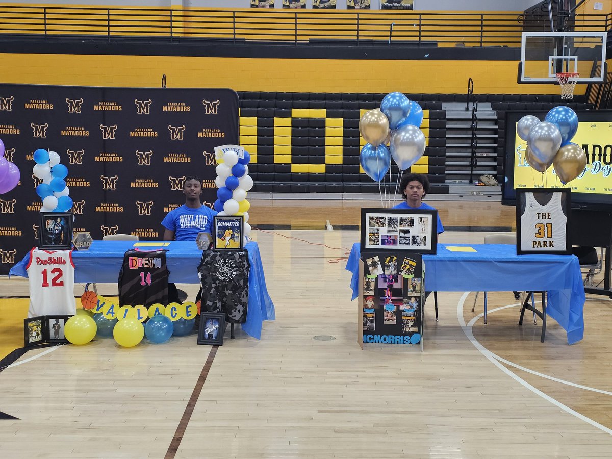 Congratulations to Tyrese and Justin on signing to play at the next level.