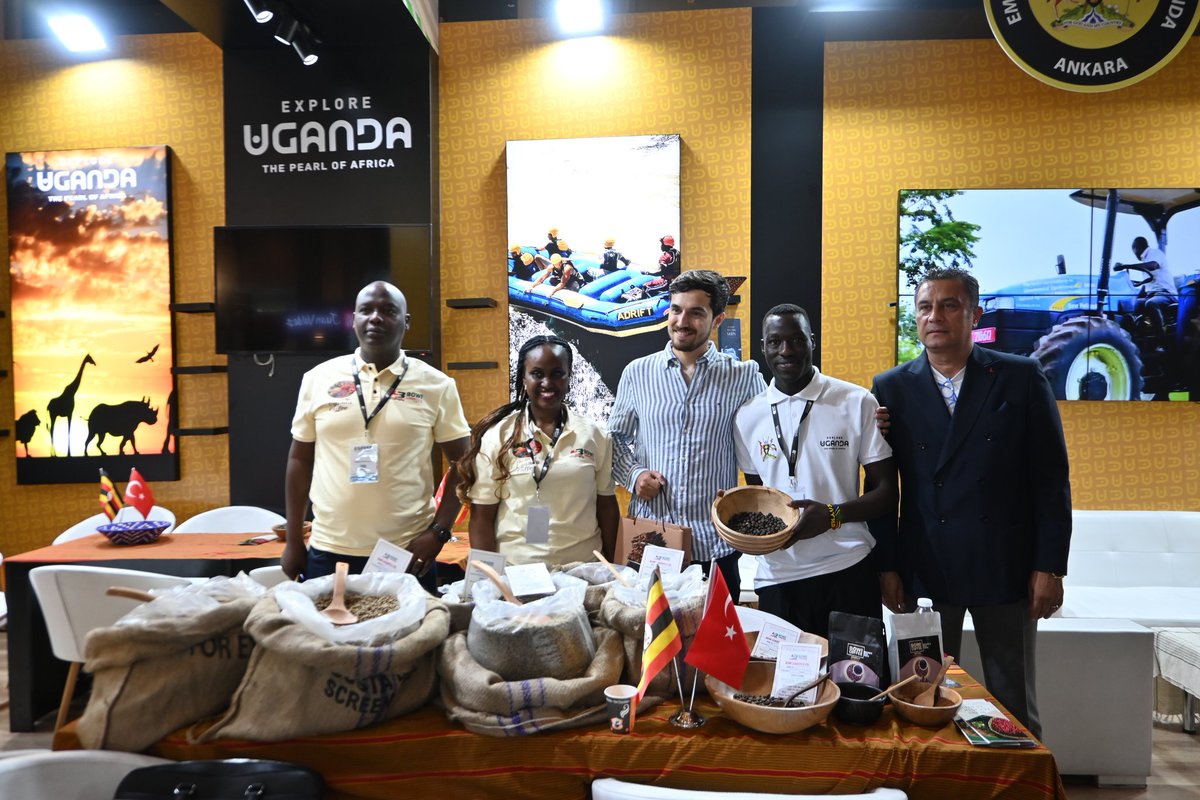 Coffee marketing and trade: Uganda has once again made its mark at #COFFEX Istanbul, Türkiye’s premier specialty coffee expo with world-class Arabica and Robusta coffee, exhibited to a diverse audience of coffee enthusiasts, industry professionals and policymakers.

#UgandaCoffee