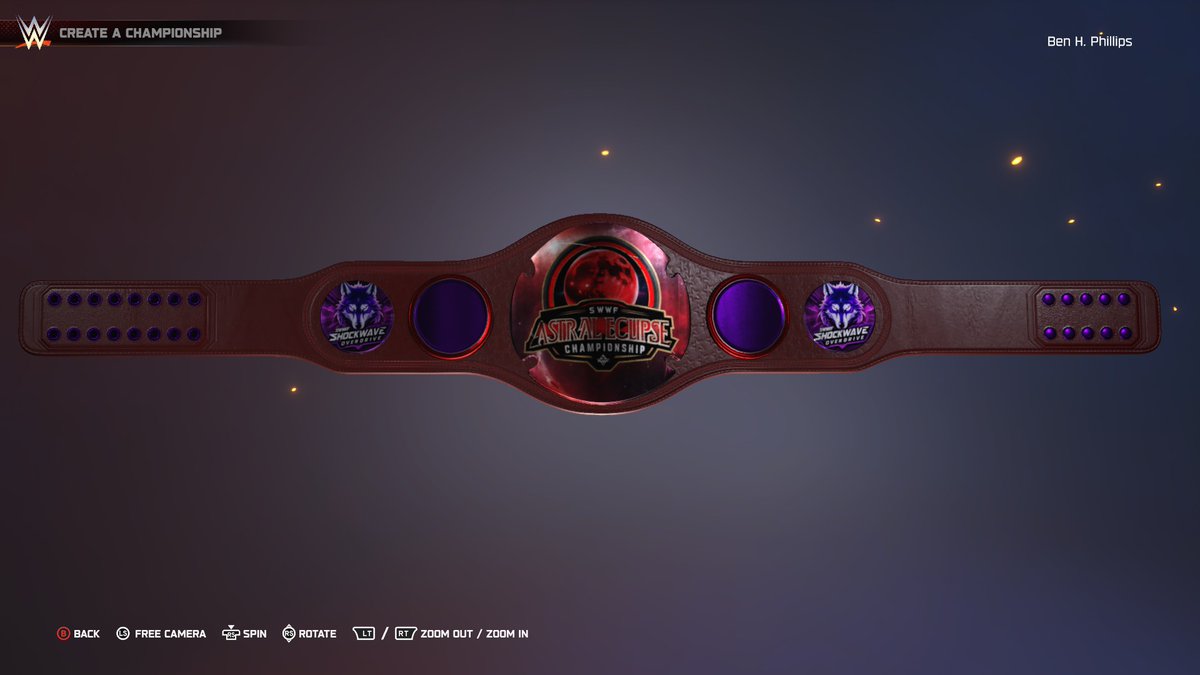 SWWFOfficial's tweet photo. SWWF Title Showcase!: Our INTERGENDER midcard title of Tuesday Shockwave Overdrive

Astral Eclipse Championship

(These Midcard titles can be fought for by both Women &amp; Men on the divisions) https://t.co/hf5HCQ7nfG