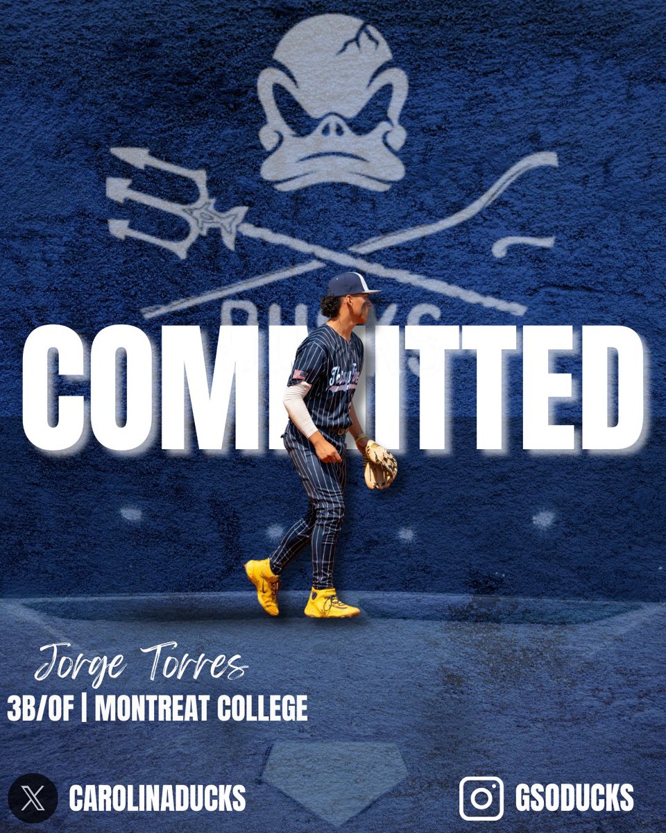 Carolina Ducks (@carolinaducks) on Twitter photo Signings: GSO Ducks are fired up to announce that Metro 4A player of the year Jorge Torres will be joining the quack attack this summer!
<a href="/Jorge13ra/">Jorge Torres</a> <a href="/MontreatCavBase/">Montreat College Baseball</a> Signings: GSO Ducks are fired up to announce that Metro 4A player of the year Jorge Torres will be joining the quack attack this summer!
<a href="/Jorge13ra/">Jorge Torres</a> <a href="/MontreatCavBase/">Montreat College Baseball</a>