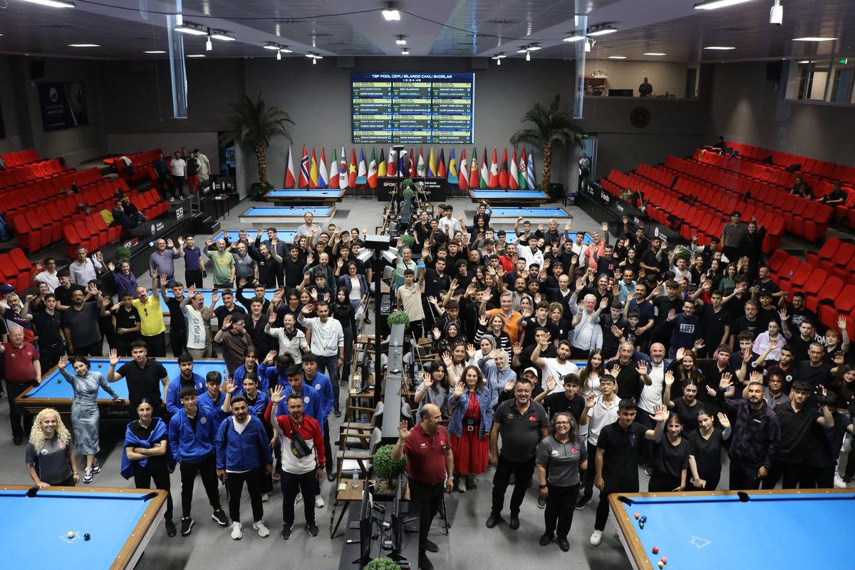 Okul Sporları Türkiye Şampiyonası..  🎱

Katılan tüm sporcularımıza, öğretmen ve antrenörlerimize ve de değerli velilerimize teşekkür ederiz..