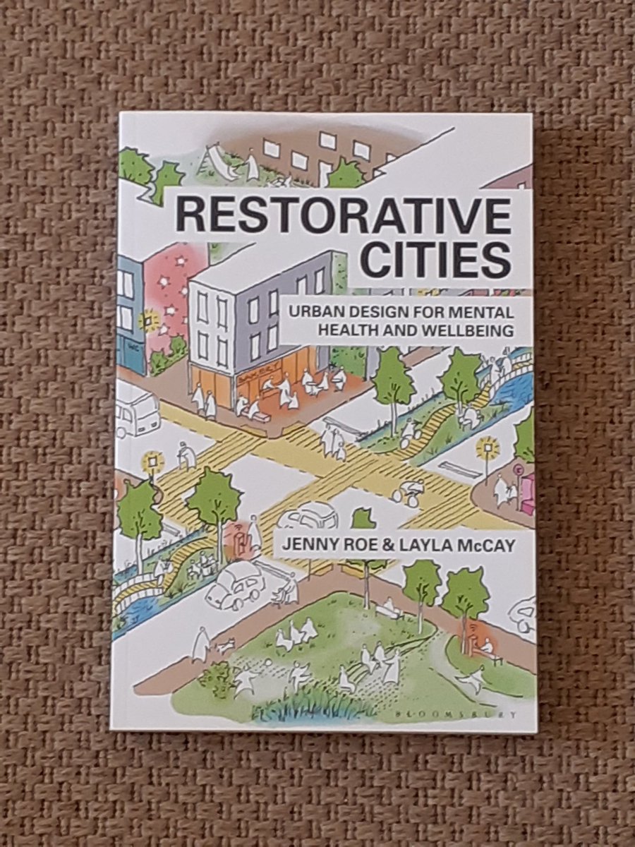 This week's featured book, 'Restorative Cities', explores ways of placing mental health and wellness at the forefront of urban design.

Chapters include the green city, the active city and the inclusive city, all of which highlight strategies to improve residents' wellbeing.