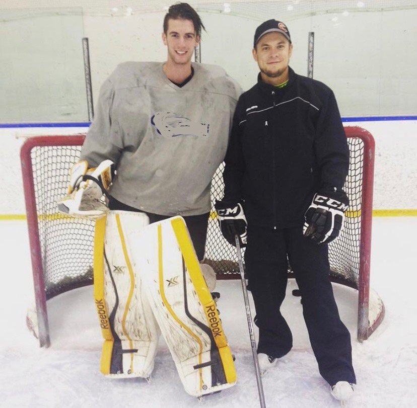 As a kid, Logan Thompson would play the “rebound” game forever, if his hometown rink didn’t eventually have to turn the lights out.

Now, that competitiveness is still obvious, but he’s doing it in the Stanley Cup Playoffs.

My story <a href="/TheAthleticNHL/">The Athletic NHL</a> ⤵️
nytimes.com/athletic/63488…