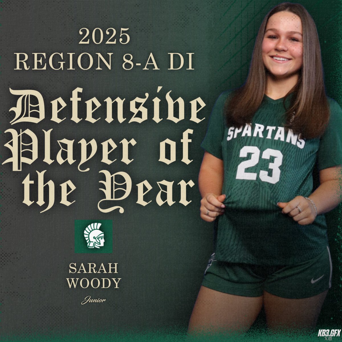 ᴀᴛʜᴇɴs ᴀᴄᴀᴅᴇᴍʏ ᴀᴛʜʟᴇᴛɪcs (@spartanathletic) on Twitter photo Congratulations to Sarah Woody for being named the @officialghsa Class ADI Region Defensive Player of the Year!
#NoPlaceLikeTheA
<a href="/spartanswsoc/">Athens Academy Women's Soccer</a> <a href="/ABHpreps/">ABH Preps</a> <a href="/OconeeSports/">Oconee Enterprise Sports</a> Congratulations to Sarah Woody for being named the @officialghsa Class ADI Region Defensive Player of the Year!
#NoPlaceLikeTheA
<a href="/spartanswsoc/">Athens Academy Women's Soccer</a> <a href="/ABHpreps/">ABH Preps</a> <a href="/OconeeSports/">Oconee Enterprise Sports</a>