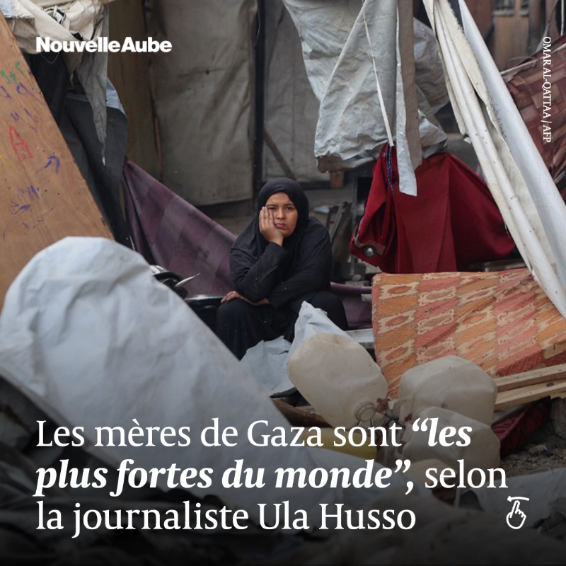 nouvelleaubefr's tweet photo. Les mères de #Gaza, comme Ula #Husso, affrontent le deuil et la perte dans des conditions extrêmes, assumant seules la survie de leurs enfants au cœur du #génocide israélien.
