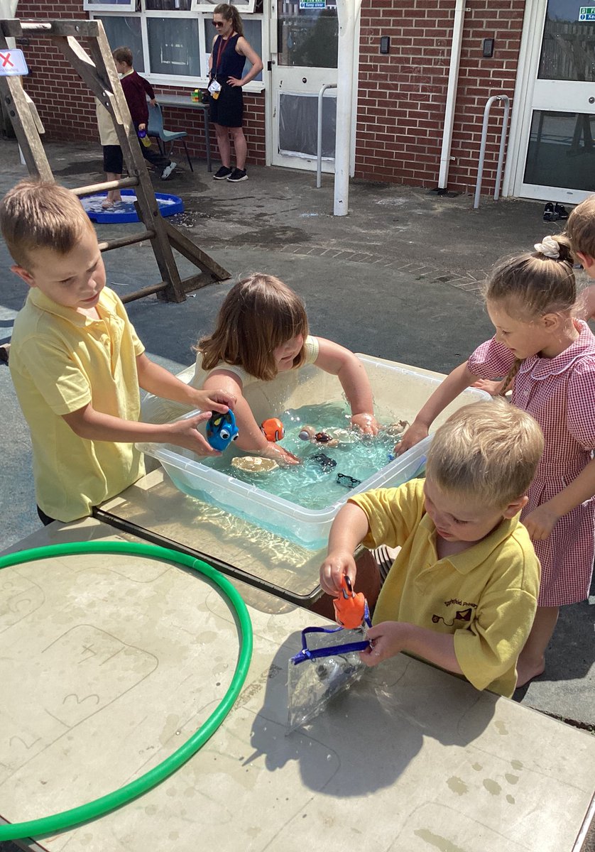 SpringfieldPri1's tweet image. Today Class 11 and The Nest had such an incredible time in the sun and they all enjoyed paddling and playing in the water ☀️☺️