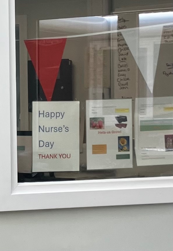 Happy international nurses day from everyone on Kingfisher ward