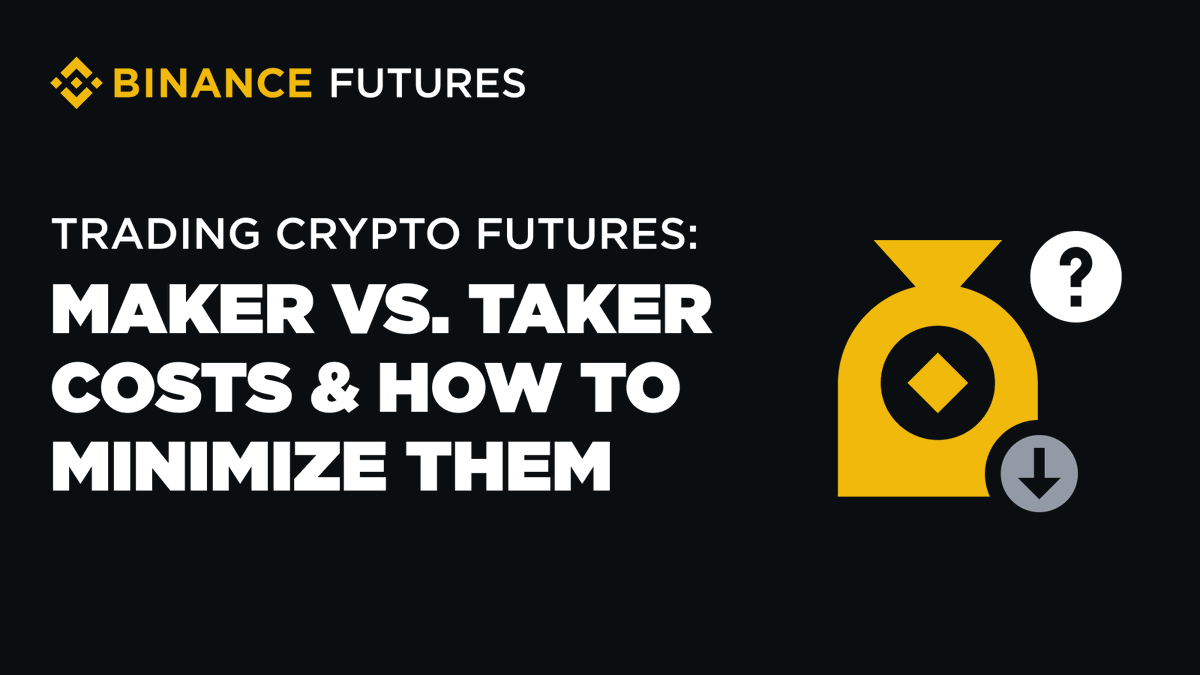 Dive into crypto futures on #Binance! Understand maker vs. taker fees to  sharpen your strategy and reduce trading costs. 📉 Find out more 👉  https://t.co/zkWTAZyEBN