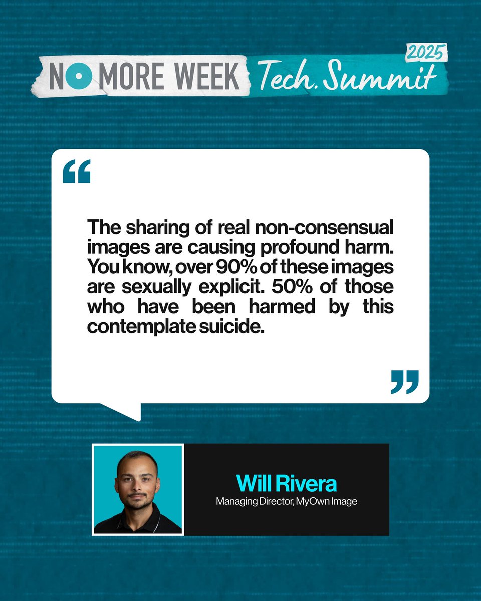 NOMOREorg's tweet photo. This quote from the #NOMOREWeek Tech. Summit is a powerful reminder of why Mental Health Awareness Month matters. If you or a loved one has been affected by abuse, you can find support through the NO MORE Global Directory or Bright Sky app (link in bio). https://t.co/IKDiQKdZ6k