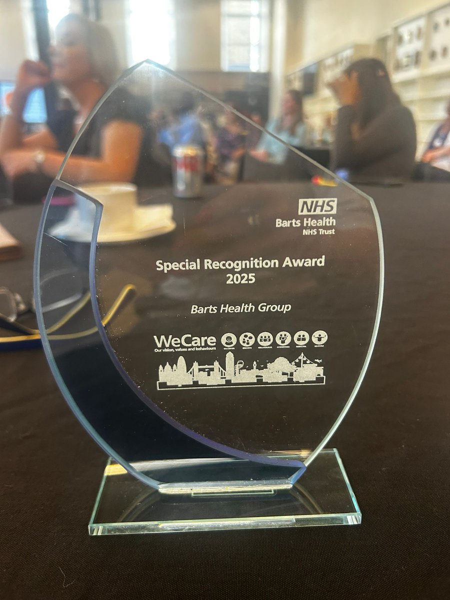 Congratulations to <a href="/olaaina3/">ola_aina</a> for being awarded the Special Recognition Award for the New2Care Progrm. Your unwavering dedication, compassion and exceptional team work has set high standards! Thank u for making a profound difference to young people’s lives and to the Trust! #NMDay