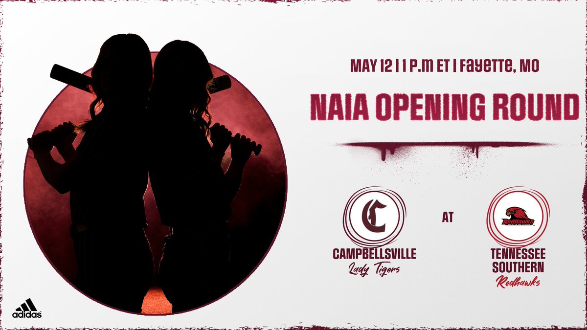 CVilleLTS's tweet image. NAIA OPENING ROUND | The Lady Tigers are set for the first game of their NAIA Tournament run! They will hit the field against former conference foe UT Southern.
📍Fayette, Missouri
🆚 @uts_firehawks
⏰ 1 p.m. ET
📺 tinyurl.com/37c4nuk9
📊 tinyurl.com/yc5cm9n6
#️⃣ #TigerUp