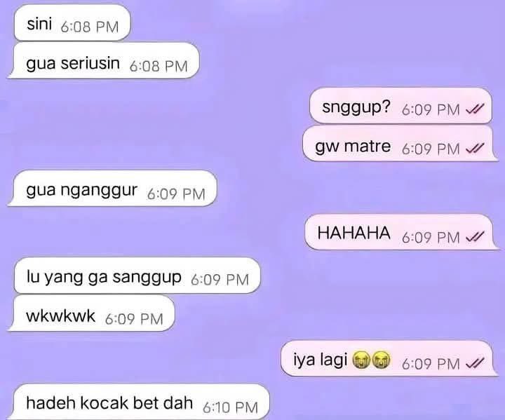 Matre sama orang yang salah
