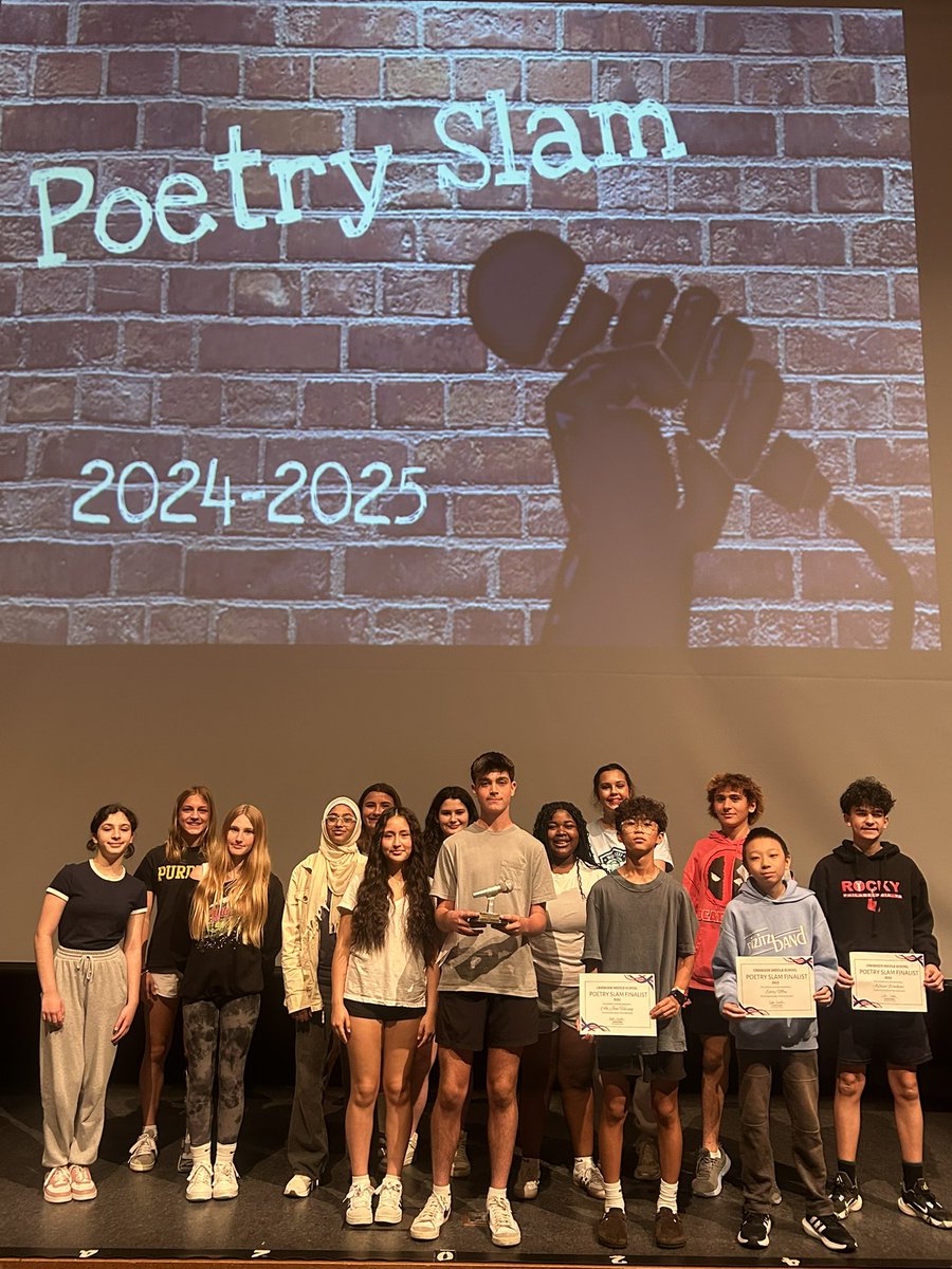 Steven Pelych (@principal_crm) on Twitter photo Another <a href="/CreeksideMS/">Creekside MS</a> Poetry Slam in the books! Shout-out to all students who shared their poems this morning! Another <a href="/CreeksideMS/">Creekside MS</a> Poetry Slam in the books! Shout-out to all students who shared their poems this morning!