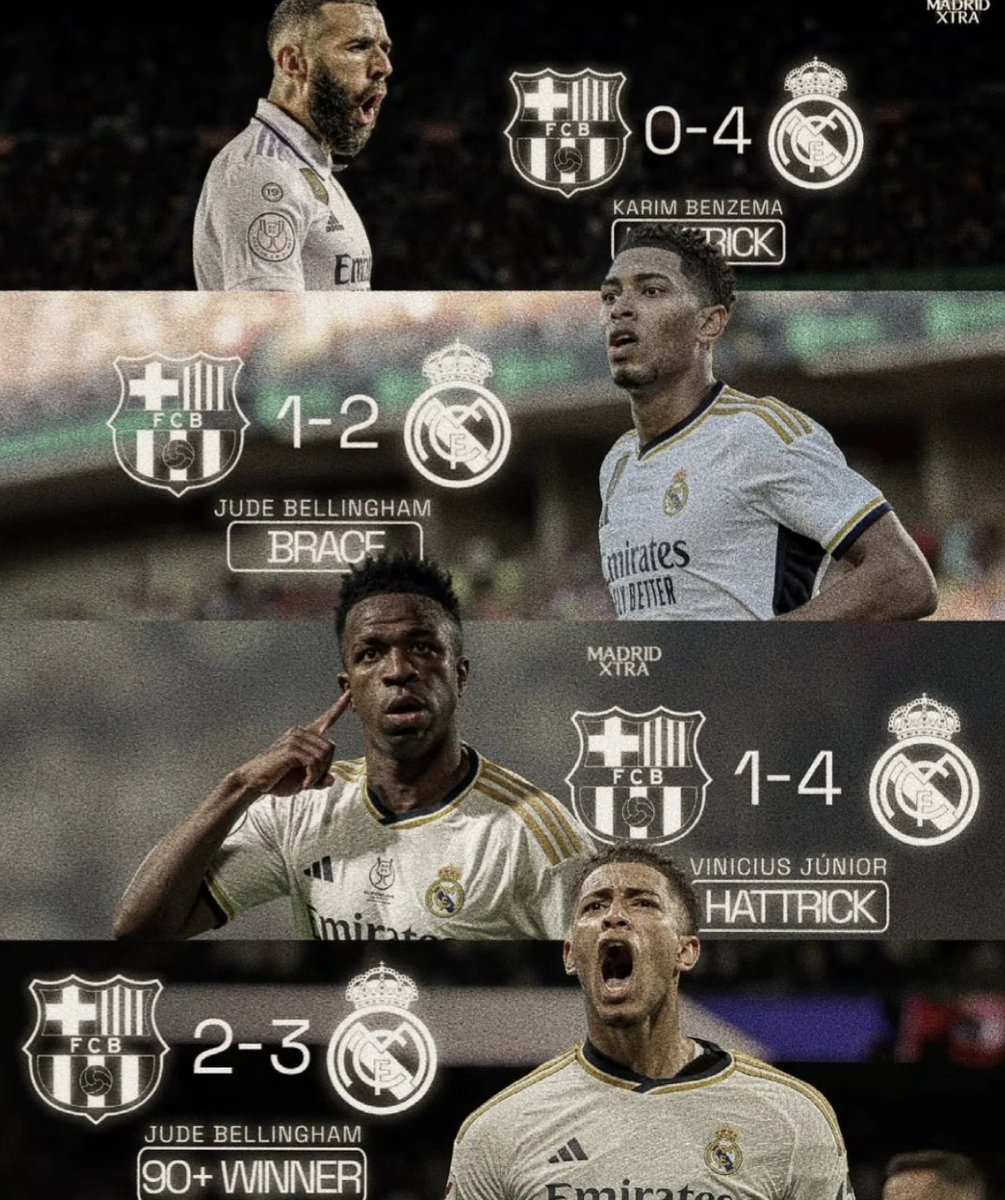 Normal que los culés celebren tanto los clásicos de esta temporada.

El año pasado les humillamos y encima ganamos la Champions.