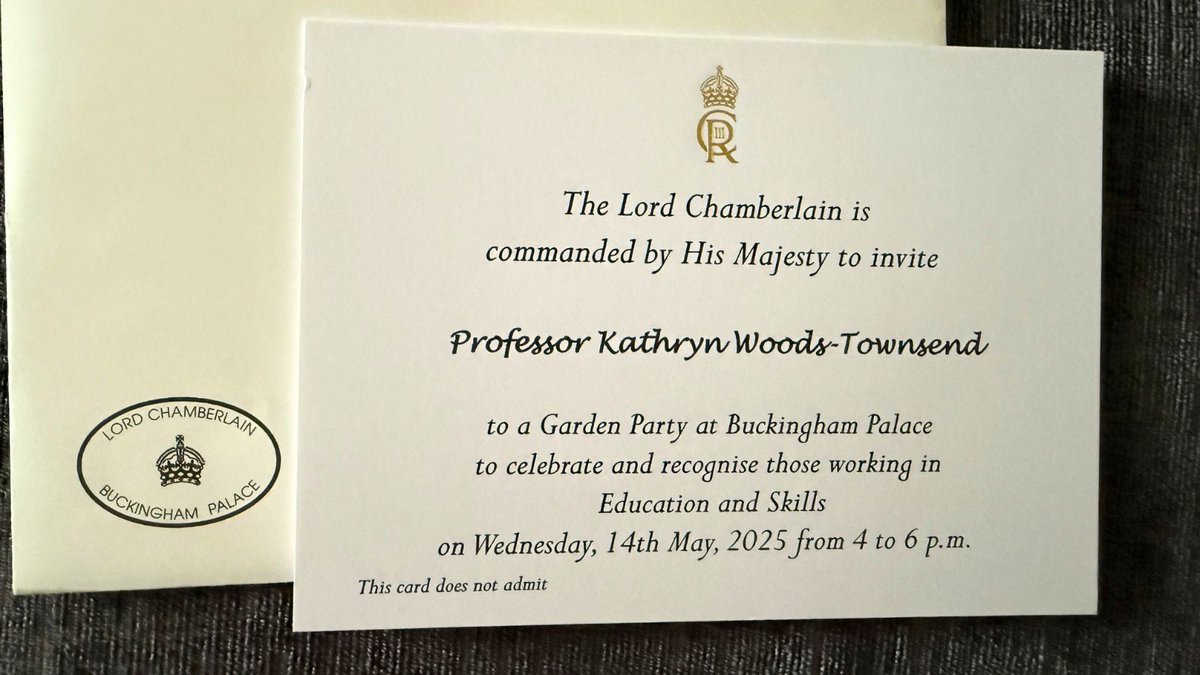 LifeLab (@lifelabsoton) on Twitter photo LifeLab’s <a href="/KathWT/">💛💙 Kath Woods-Townsend 💙💛</a> and <a href="/BagustLisa/">Lisa</a> have been invited to attend a #RoyalGardenParty!
They were nominated by the <a href="/educationgovuk/">Department for Education</a> in recognition of their work with young people.
They’ll be attending the education-focused event at Buckingham Palace on Wednesday. LifeLab’s <a href="/KathWT/">💛💙 Kath Woods-Townsend 💙💛</a> and <a href="/BagustLisa/">Lisa</a> have been invited to attend a #RoyalGardenParty!
They were nominated by the <a href="/educationgovuk/">Department for Education</a> in recognition of their work with young people.
They’ll be attending the education-focused event at Buckingham Palace on Wednesday.