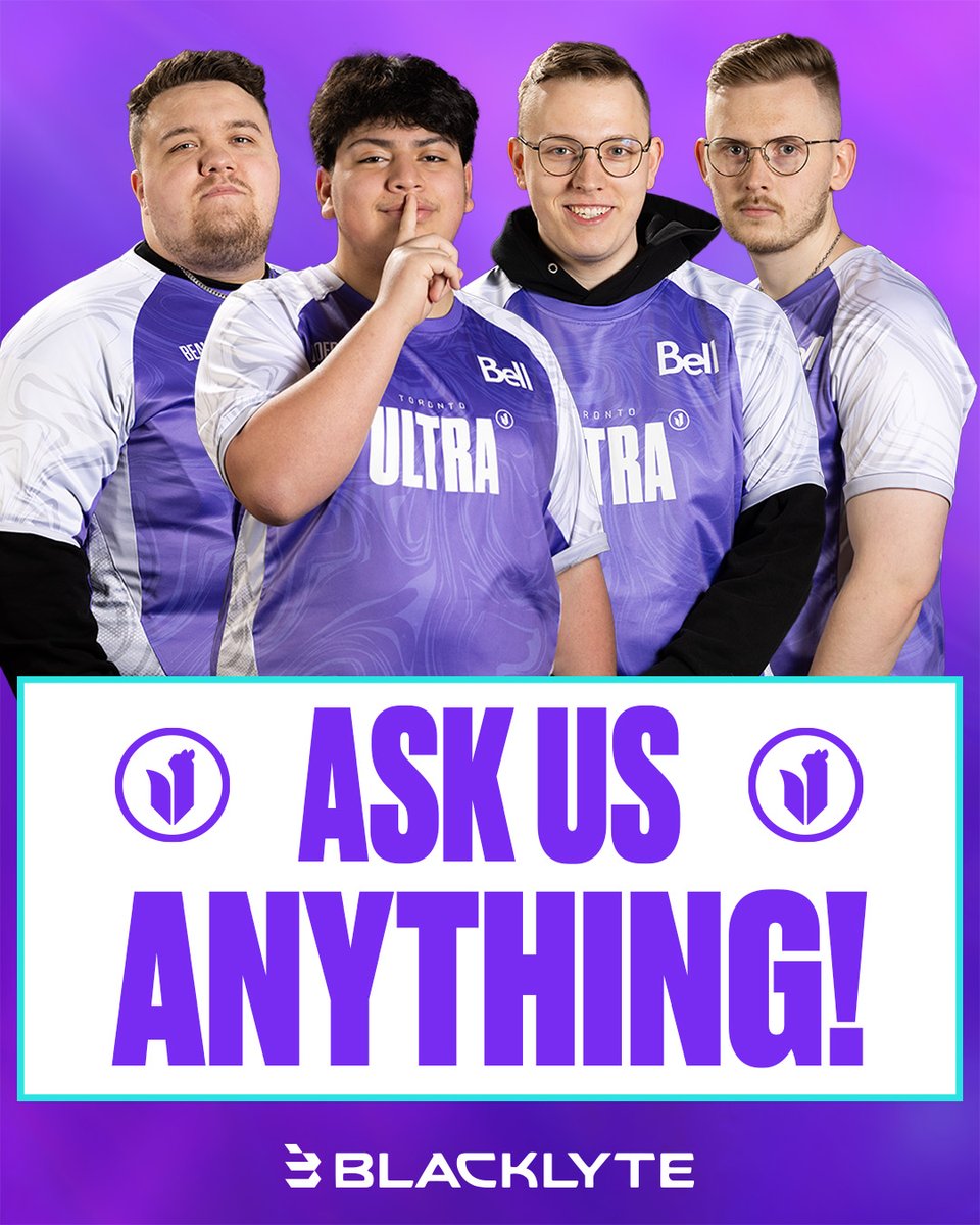We're filming an AMA tomorrow! Drop your questions below for a chance to have it featured 🤔

#SooUltra | <a href="/GoBlacklyte/">Blacklyte</a>