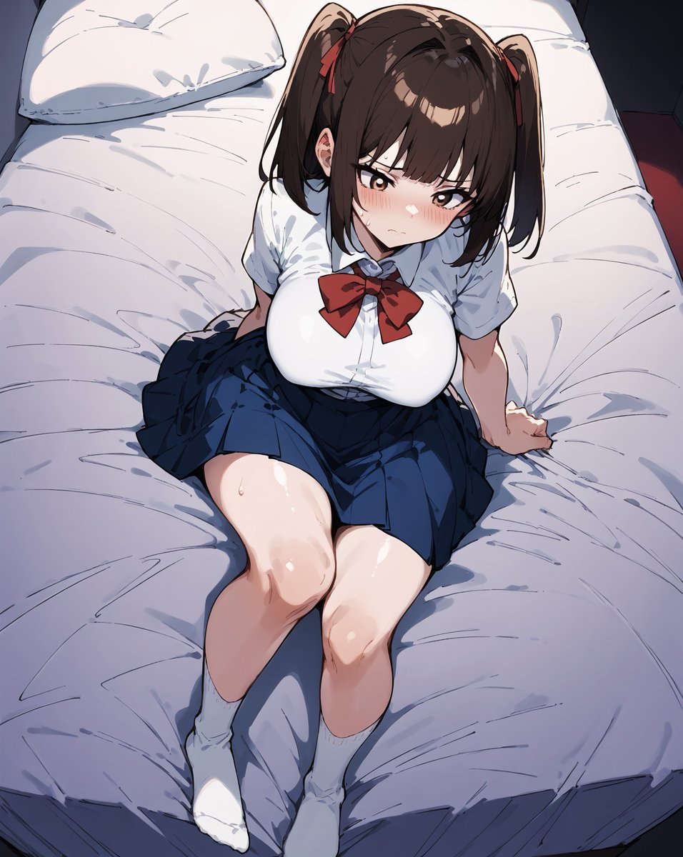 Ririmann_AI's tweet photo. 出来心で買われてみたら、デカすぎて堕とされちゃう女の子 https://t.co/92gc5WbczR