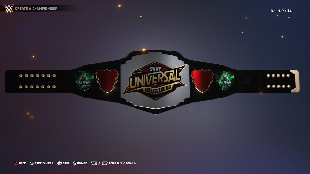 SWWFOfficial's tweet photo. SWWF Title Showcase!: Our Men's world title of Thursday Velocity Overlock

SWWF Universal Championship https://t.co/htUA6peRrN