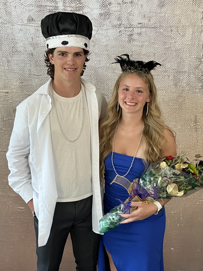 Congratulations to our 2025 Conotton Valley Prom King and Queen, Zach Putnam and Dakoda Hott!