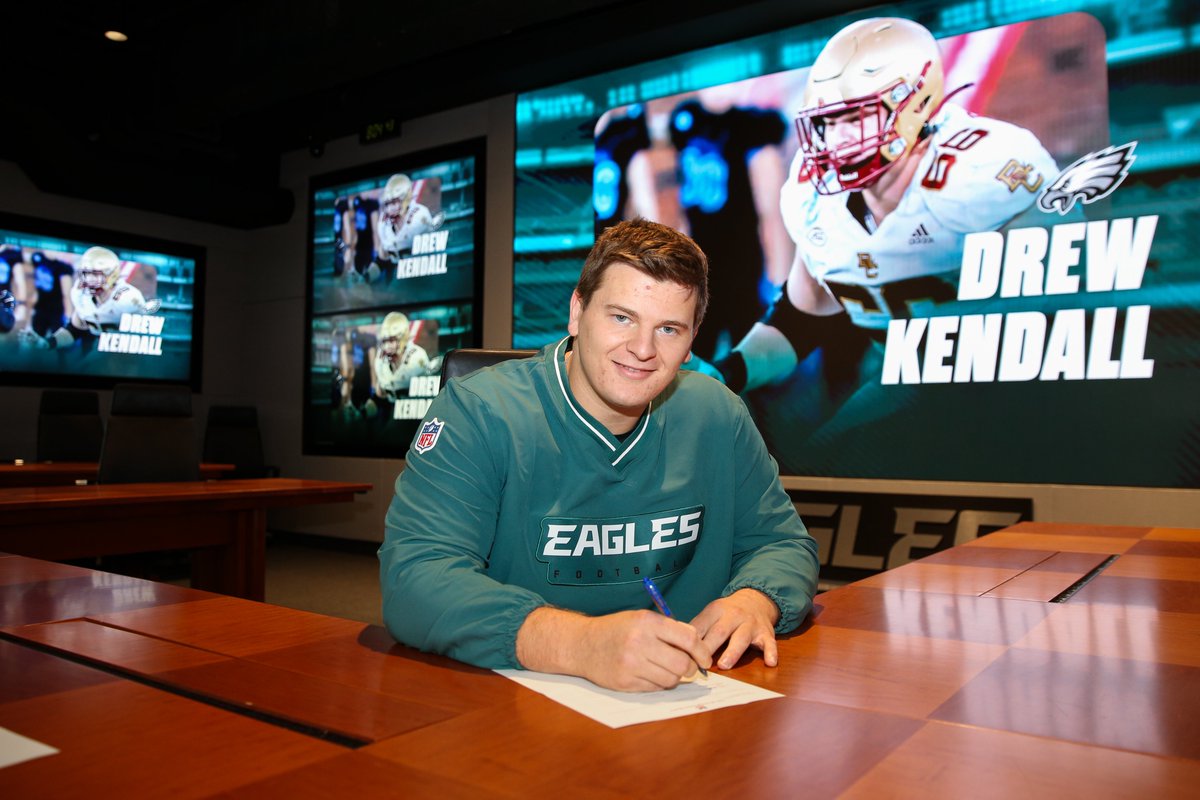 We've signed C/G Drew Kendall.