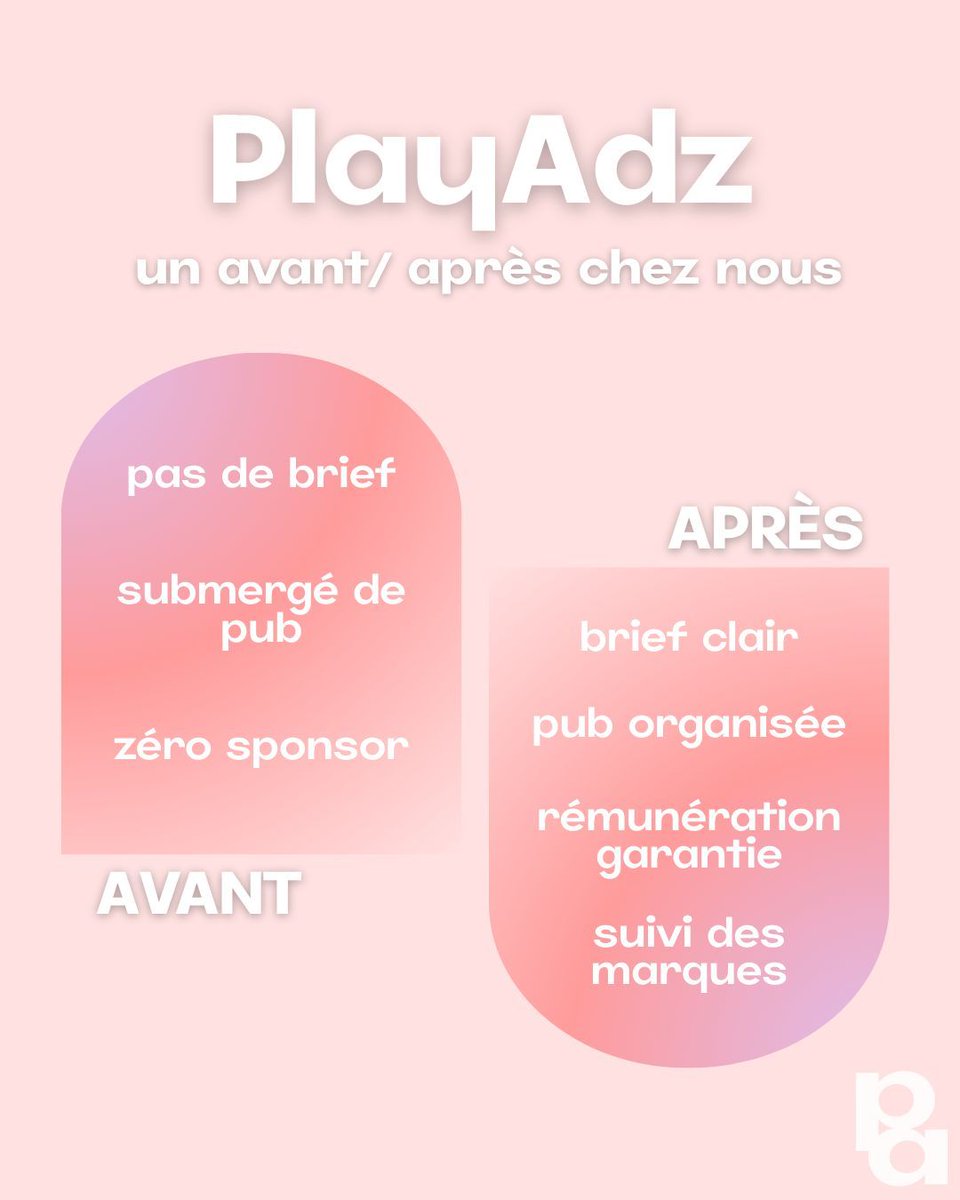 On ne t'impose rien. On te matche avec des marques qui te correspondent. 
On s'occupe de tout ! 🧘‍♂️ 
Tu veux collaborer sans te vendre ? C'est ici 😁