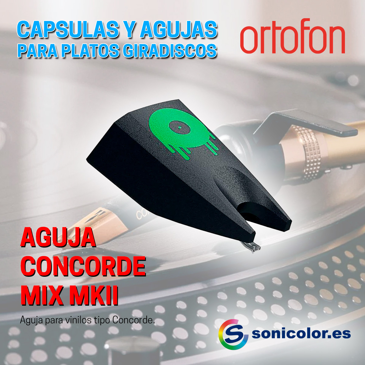 Sonicolor's tweet image. 🎧 ¡La precisión que todo DJ necesita! 🎧 Las agujas Ortofon Concorde están diseñadas para ofrecer máxima estabilidad, resistencia y fidelidad sonora en cada mezcla. 🔊🔥 📀Más control, más calidad, más impacto.
👇👇👇
sonicolor.es/agujas-y-capsu…
#sevilla #tocadiscos #discovinilo