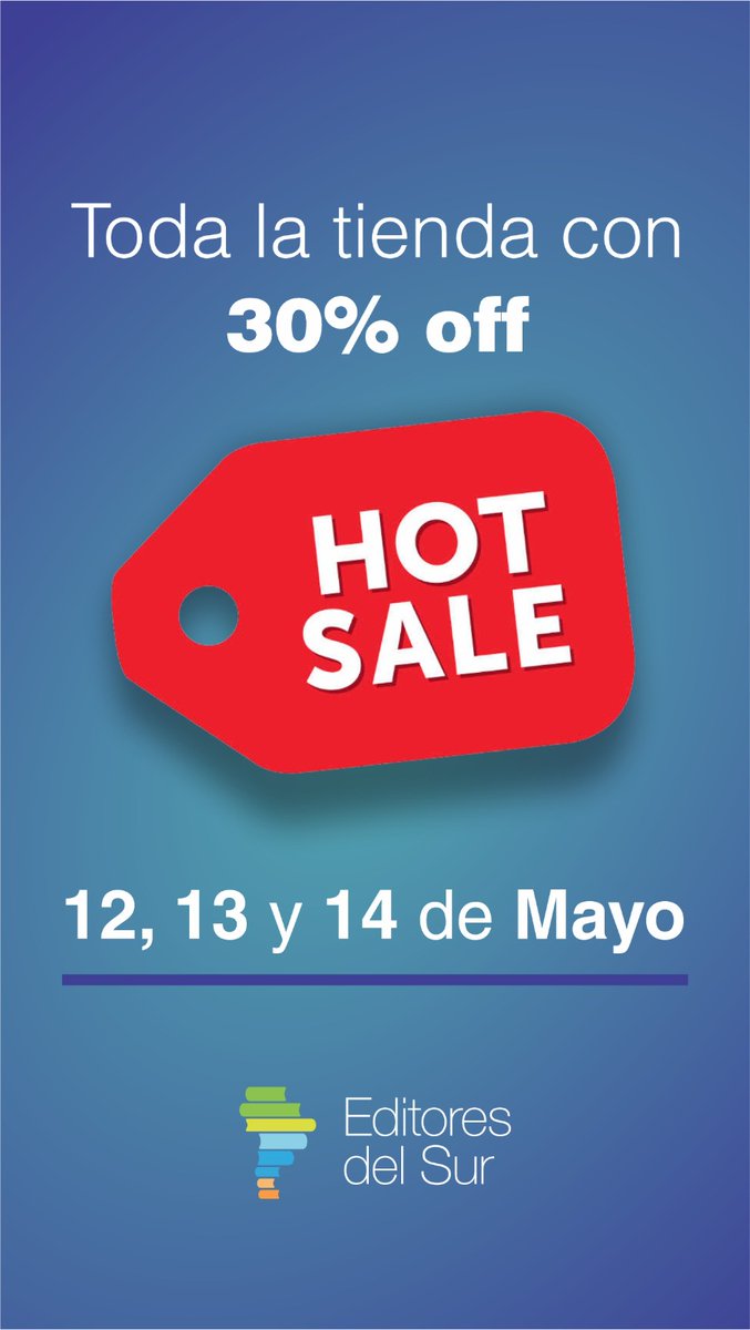 Aprovecha estos días y comprate todo!!
Editoresdelsur.com