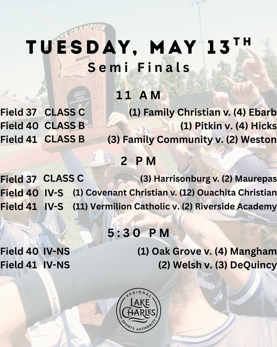 Lake Charles Regional Sports Authority tweet media