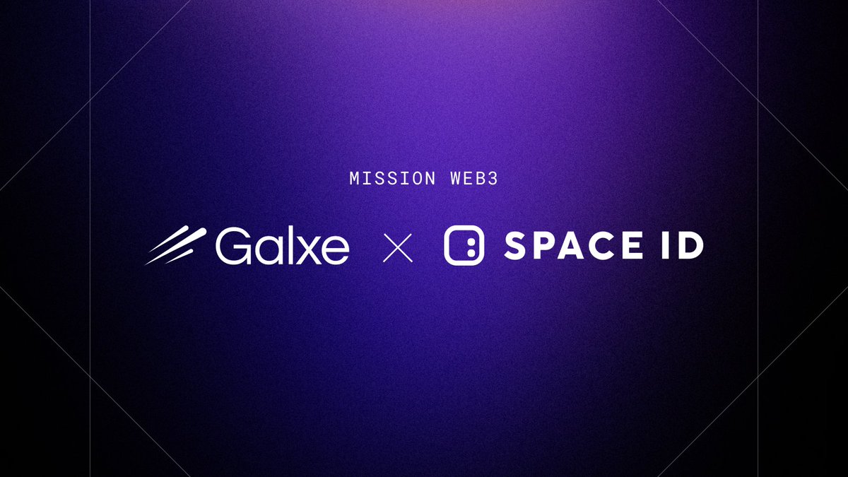 Galxe's tweet image. Let your wallet match your vibe ✨

@SpaceIDProtocol is powering Module #15 of Mission Web3. Learn how to claim your onchain name and make crypto transfers seamless.

g.xyz/missionweb3-sp…