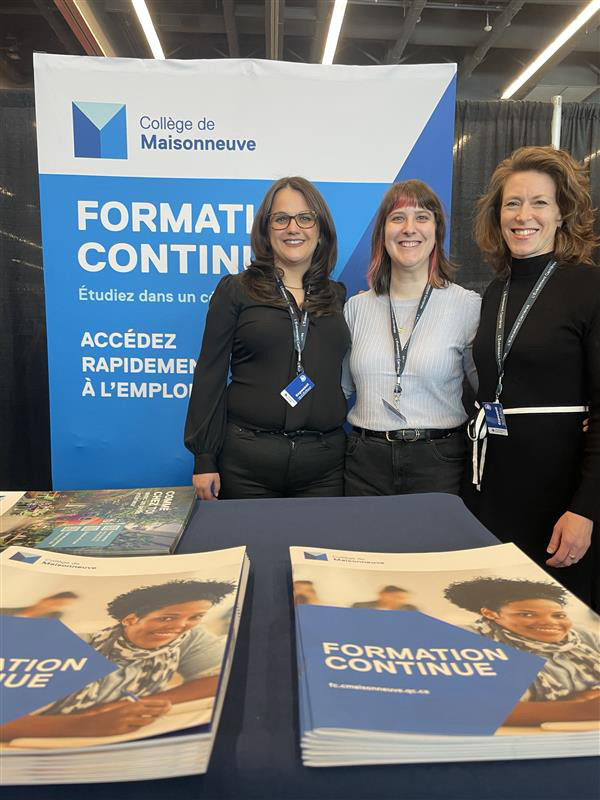 𝐒𝐚𝐥𝐨𝐧 𝐝𝐞 𝐥'𝐢𝐦𝐦𝐢𝐠𝐫𝐚𝐭𝐢𝐨𝐧 𝐞𝐭 𝐝𝐞 𝐥'𝐢𝐧𝐭é𝐠𝐫𝐚𝐭𝐢𝐨𝐧 𝐚𝐮 𝐐𝐮é𝐛𝐞𝐜 &gt; 14 et 15 mai &gt; Palais des Congrès de #Montréal
Venez rencontrer notre équipe pour découvrir  l'éventail de nos formations. 👉 kiosque 6-19 #collegemaisonneuve #formationcontinue