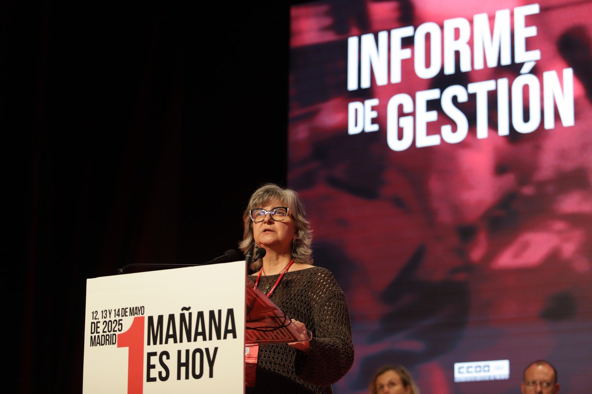 🔴#13CongresoCCOOMadrid: <a href="/palomalopezB/">Paloma López</a>   pide unidad a la izquierda para desalojar a “la derecha perniciosa” del gobierno de la Comunidad de #Madrid

💻Noticia:
madrid.congresos.ccoo.es/noticia:726107…